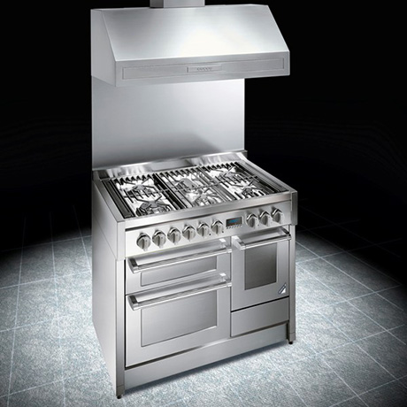 Cucine professionali steel incasso store Cucine professionali per uso domestico