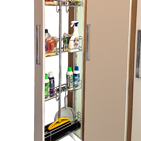 Inoxa accessori per mobili cucina incasso store Colonna dispensa cucina estraibile